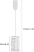 Silicone Tea Strainer, Detachable Skull Shape Loose Leaf Tea Infuser for Grain Tea Cups, Mugs, and Pots