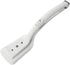 Alipis 2 in 1 Grip and Flip Spatula Tongs, Silicone Egg Flipper for Pancakes, Fish, Omelet, Steak, White