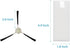 Replacement Parts for Lefant M210, M210S, M210B, M213, OKP Life K2, K3, K3A, K4, K5 Robot Vacuum Cleaner