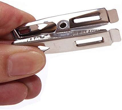 Towel Clips 40 Pack, Metal Clothes Pins, Stainless Steel Clothespin Clips for Drying Socks and Hanging