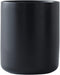 Black Kitchen Utensil Holder for Countertop, Matte Cooking Utensils Holder, Modern Ceramic Crock Easy to Clean for