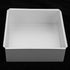 Square Cake Pan, 8.7inch Aluminum Baking Pan with Removable Bottom, Square Cheesecake Mold Bakeware
