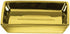 Glamour Chic Porcelain Soap Dispenser, Gold, 5.83" t X 3.86" w