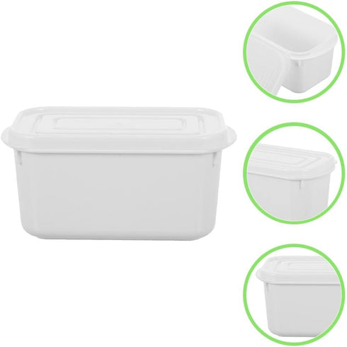 Mipcase Plastic Butter Dish with Lid, 700ml Cheese Storage Container for Kitchen.