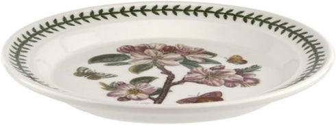 Portmeirion Botanic Garden 10.5-Inch Dinner Plate, Flowering Almond Design - Durable Earthenware Tableware
