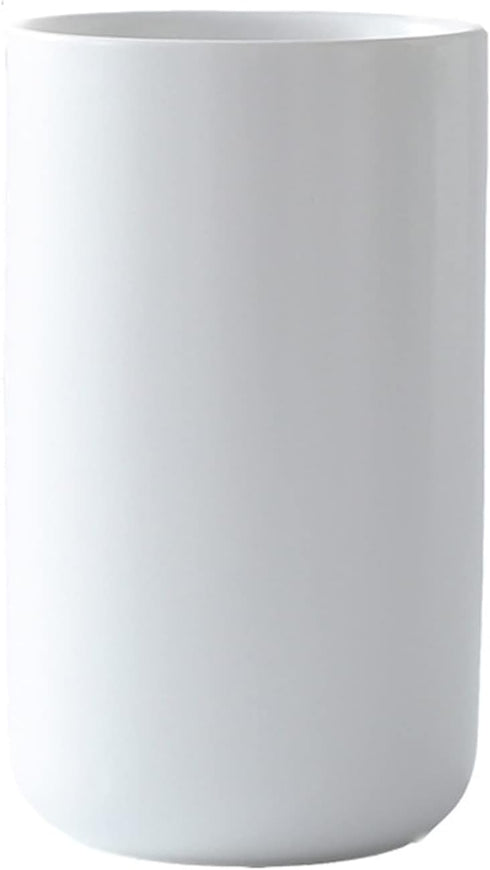 Ceramic Kitchen Utensil Holder for Countertop - Matte White, Space Saving Compact Rack for Cooking Utensils (#1)