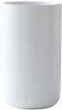 Ceramic Kitchen Utensil Holder for Countertop - Matte White, Space Saving Compact Rack for Cooking Utensils (#1)
