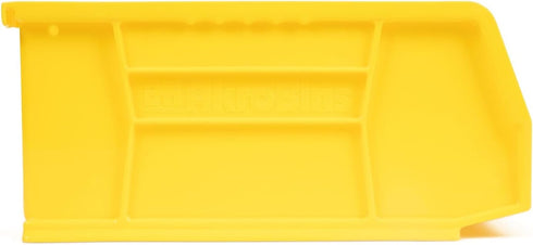 Hudson Exchange 11" x 5-1/2" x 5" Plastic Stackable Storage Bin and Hanging Container (Yellow)