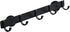 Magnetic Utensil Holder Hooks, Wall Mount Storage Rack for Refrigerator, Black Metal No Punching Kitchen Utensil Rack