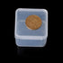 Square Clear Jewelry Storage Boxes Beads Crafts Case Containers-Reusable Plastic- 6x6x1.8cm Comfortable and Environmentally Professional Design Organization, Storage and Transport by Pxiryanlow