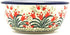 Polish Pottery Bowl, Ice Cream/Dessert - Crimson Bells