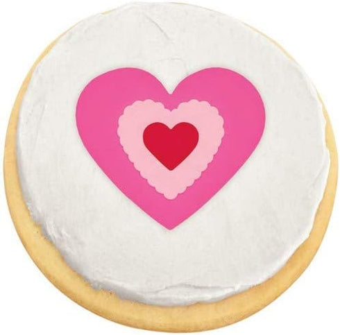 Wilton 3pc Heart Set Cutting Insert Layer, Purple