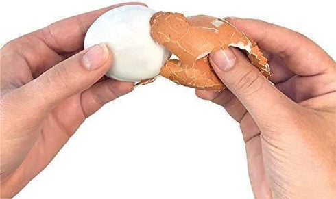 Yellow Negg Egg Peeler for Effortless Shell Removal