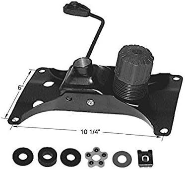 Chair Mechanism and Free Bearing Kit, Tilt and Swivels, 6" x 10"-10 1/4"