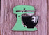 Cake Mixer Enamel Pin, Cute Mint Green Kitchen Appliance Pin for Bakers, Chefs, and Cooking Enthusiasts