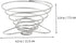 2pcs Folding Funnel Coffee Maker, Stainless Steel Hand Drip Coffee Strainer, DIY Coffee Dripper Filter