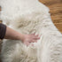 EasyJoy (2 6 Ultra Soft Fluffy/Fuzzy Shaggy Area Rug Faux Fur Chair Cover Seat Pad for Bedroom Floor Sofa Living Room x