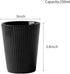 Ceramic Vertical Stripe Toothbrush Cup, Couple Ceramic Toothbrush Cup, Bathroom Tumbler, Striped Ceramic Coffee Mug