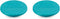 Le Creuset Silicone Mill Caps, 2 1/2" - Caribbean