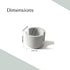 Selegna Diatomite Stone Sponge Caddy Quick Drying Diatomaceous Earth Sink Organizer Instant Drying Kitchen Sponge