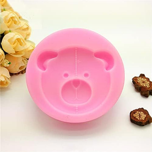 JQS Bear Shape Silicone Mold - Fondant Molds Cake Decorating Tools for Sugar Craft Kitchen Baking and Chocolate Mould