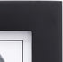 Malden 4x6 Picture Frame - Black, Wide Real Wood Molding, Real Glass