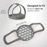 Silicone Bakeware Sling for 3Qt Instant Pot, Pressure Cooker Anti-scalding Lifter Steamer Rack, BPA-Free (Gray)