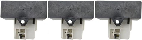 3 Pcs W10613606 Refrigerator Compressor Start Relay and Capacitor, Replacement for Whirlpool Kenmore