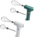 Electric Handheld Mixer with 2 Stirring Rods, 3 Speed Modes for Whipping, Mixing Pudding, Cookies, Cakes, Batters, USB