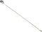 Barfly Teardrop Bar Spoon, 19 5/8" (50 cm) Stainless Steel End