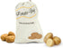 3 Pack Vegetable Storage Bags for Potatoes Onions Garlic, Drawstring with Side Zipper, Reusable Cotton Produce Bags