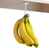 Banana Hook Hanger by Gadjit (2 Pack) - Under Cabinet Hook to Hang Bananas, Prevents Bruising