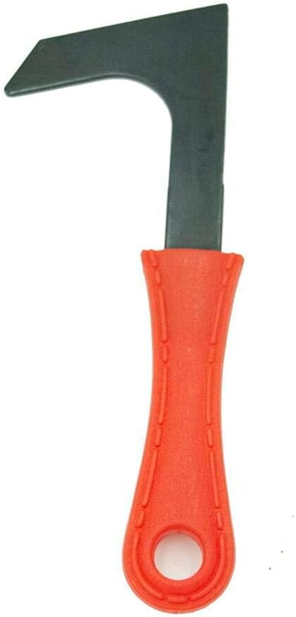 Zenport K111 Crack Weeder, Driveway, Side-Walk Weeding Tool, Carbon Steel, L-Shape Blade, Orange by Zenport