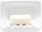 Hazzga White Vintage Mounted Ceramic Soap Dish for Shower Wall,Retro Ceramic Soap Holder