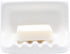 Hazzga White Vintage Mounted Ceramic Soap Dish for Shower Wall,Retro Ceramic Soap Holder