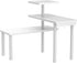 JayRex Bathroom Organizer Countertop Corner Shelf, 3 Tier Moveable Organizer for Makeup, Dresser Table, Desktop (White)