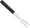 Rada Cutlery Carving Fork, Made in USA, Black Handle