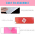Balloon Decorating Tape Strip for Balloon Arch Garland Kit, 2 Rolls 32.8 Feet with 400 Pcs Glue Dots Stickers