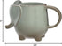 Ceramic 15oz Tea Mug, Elephant Design in Green