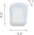 Stasher Premium Silicone Reusable Food Storage Pocket Bag - Clear 4 Oz, Microwave and Freezer Safe