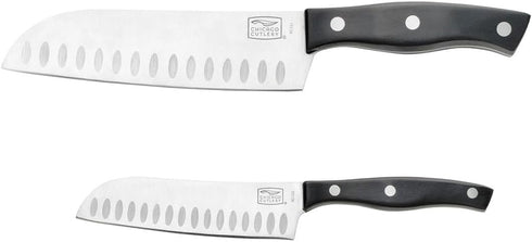 Chicago Cutlery Ellsworth 2-Piece Knife Set With Guided Grip, Stainless Steel Blades and Ergonomic Handles For Home Kitchen and Professional Use by Chicago Cutlery