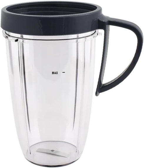 Anbige Replacement Parts Cup Ring, Compatible with Nutribullet 600W & 900W Blender Juicer (2 Cup Rings with Handle)