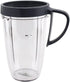 Anbige Replacement Parts Cup Ring, Compatible with Nutribullet 600W & 900W Blender Juicer (2 Cup Rings with Handle)