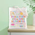 FOTAP Small Steps Still Move Us Forward Tote Bag - PT Appreciation Gift, PA Shoulder Bag for Graduation