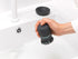 302626 Brabantia Refillable Soap Dispensing Washing Up Scrubbing Dish Brush, One Size, Dark Gray