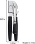 Crank Can Openers Manual,Heavy Duty Commercial Swing Away Can Opener with Rubber-coated Handles by NUFR