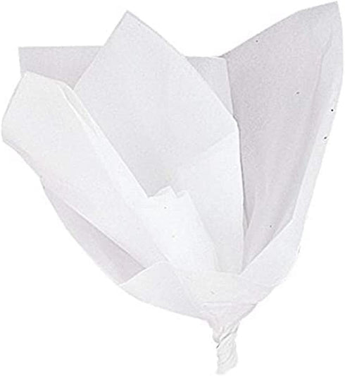 Solid Orange Tissue Sheets - 20" x 26", 10 Count - Perfect for Gift Wrapping & Craft Supplies