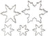 Fox Run Snowflake Cookie Cutter Set, 5 Piece