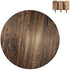 MADOCEGO 2 9.8 Inches) Pcs Wood Plant Stand Wooden Plant Stool Round Riser Display Stand Flower Pot Holder Low Plant