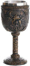 Pacific Giftware Norse Mythology Alfather Odin King of Asgard Wine Goblet Chalice Cup, 7oz